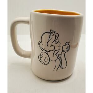 Rae Dunn Disney Princess Collection FAIREST OF THEM ALL Snow White Mug